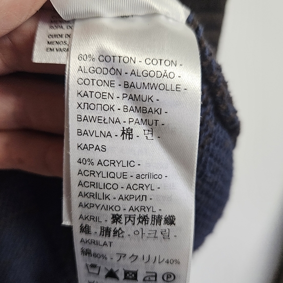 Levi's Mens Battery Check Sweater - Picture 5 of 10